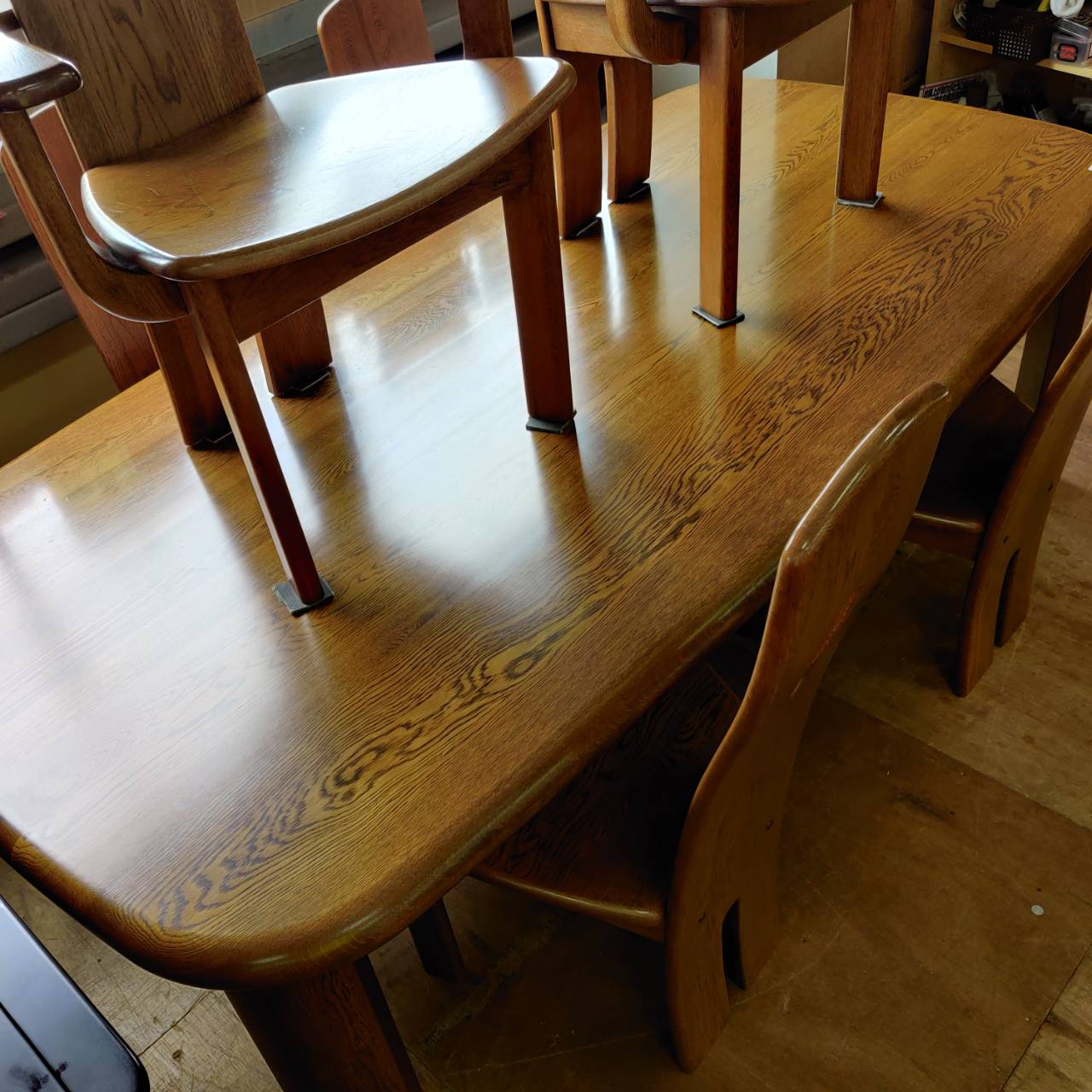 浜本工芸 ダイニング7点セット ナラ材 販売中！ 愛品倶楽部柏店  