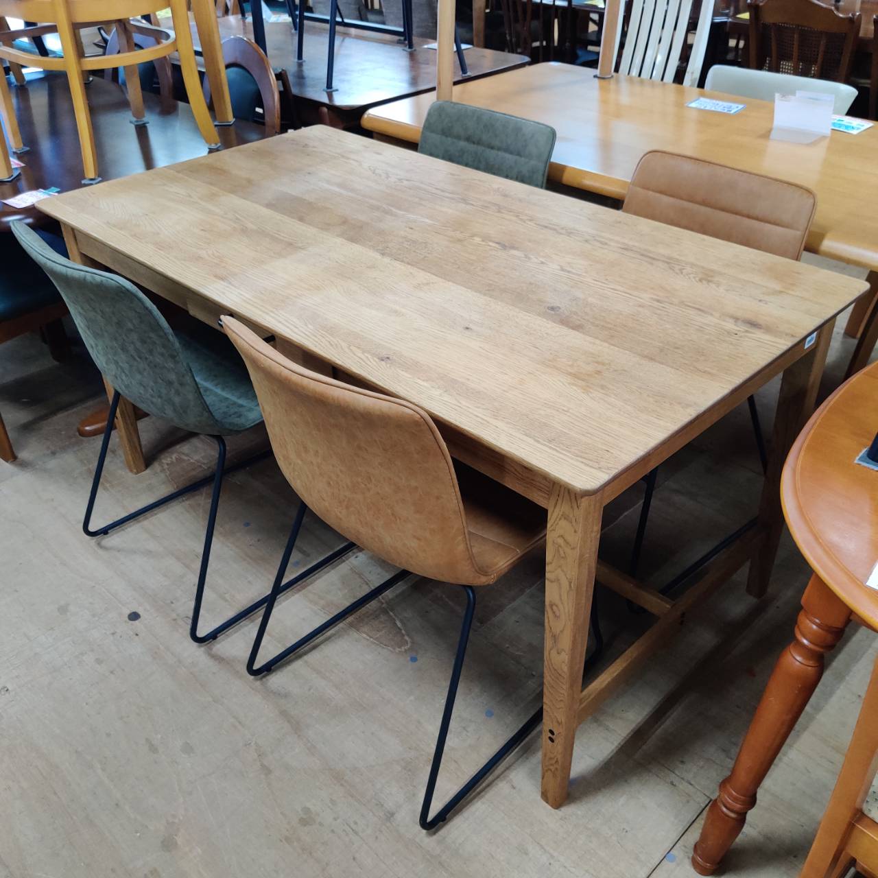 関家具 引出付ダイニングテーブル＆チェア4脚 販売中！ 愛品倶楽部柏店  