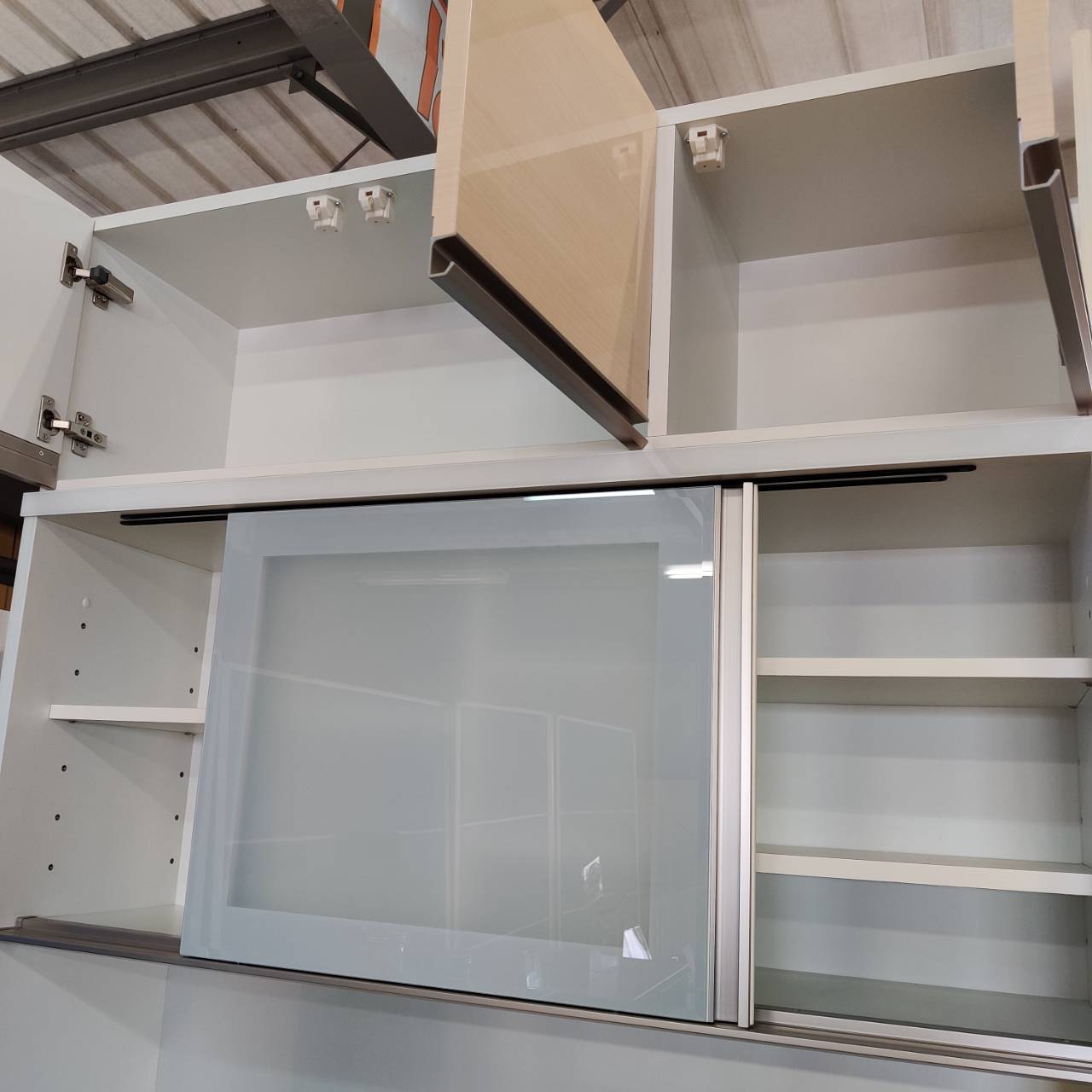 高橋木工 2枚スライド扉 キッチンボード シェモア120 販売中！ 愛品  