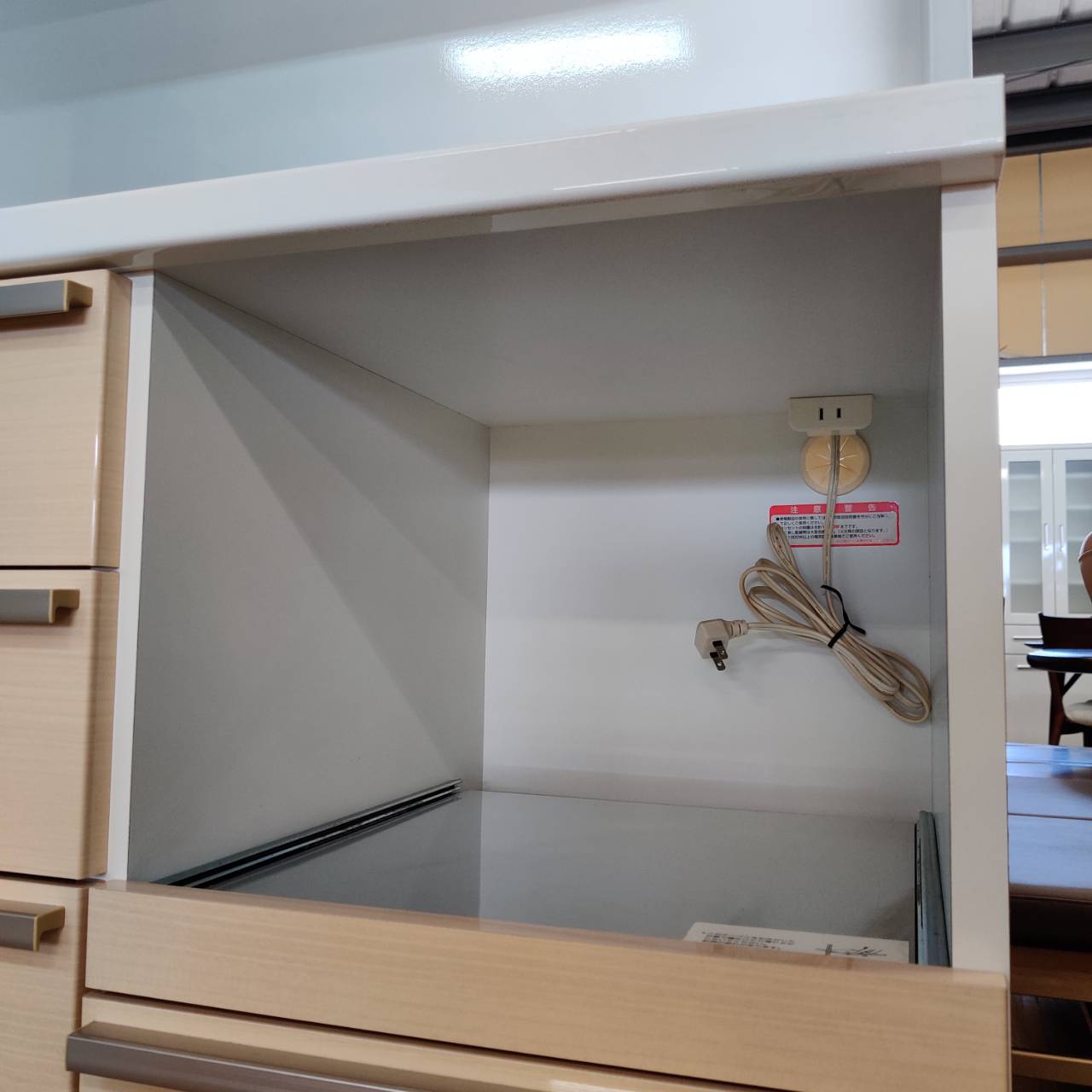 高橋木工 2枚スライド扉 キッチンボード シェモア120 販売中！ 愛品  