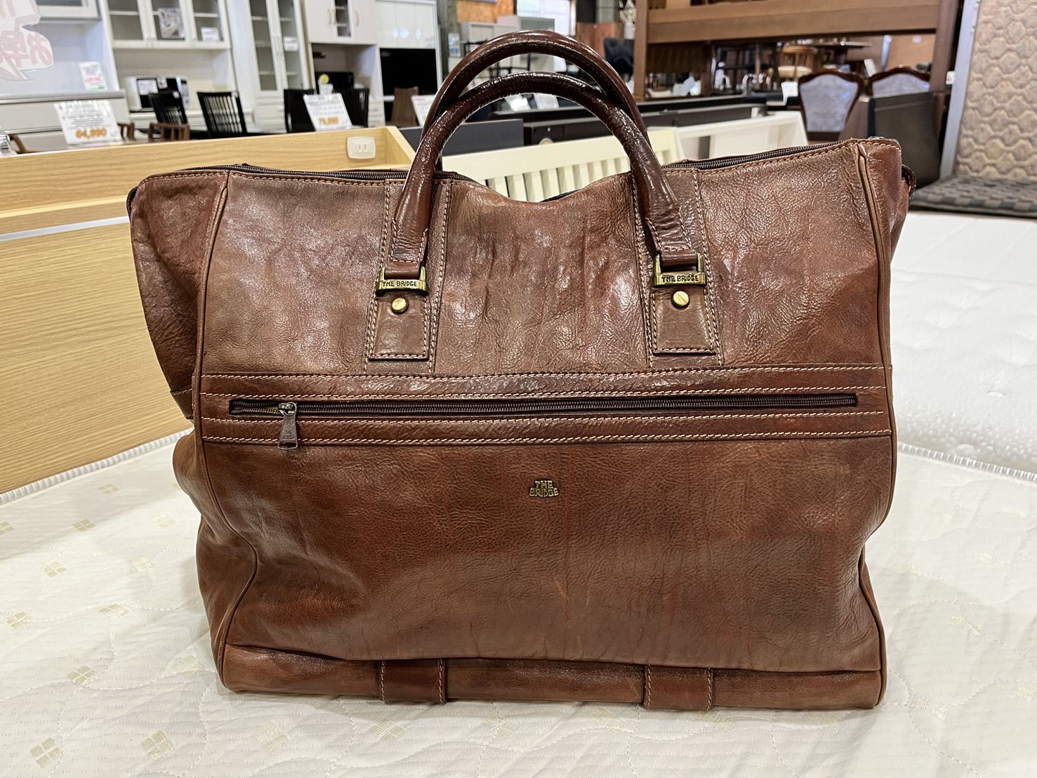 THE BRIDGE レザーボストンバッグ買取いたしました｜愛品館市原店 