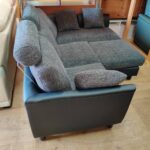 J8268 ソファー2人用 青 クリーニング済 【リユースのサカイ柏店】
