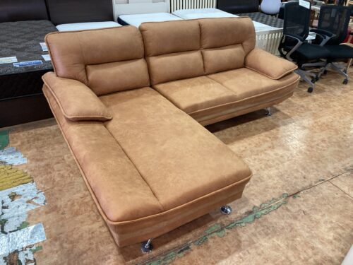 ファブリックレザー｜デリアA｜カウチソファ入荷致しました  