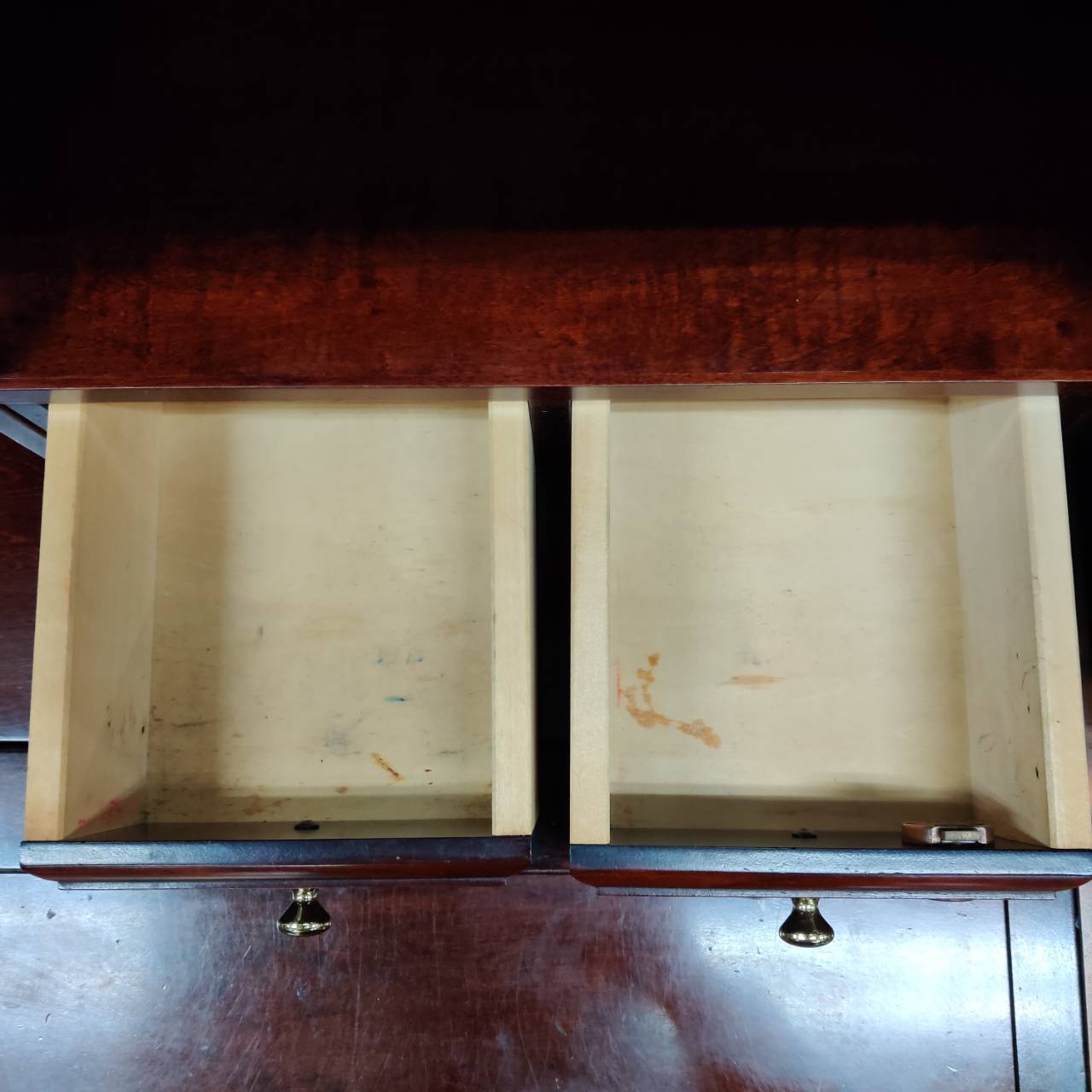 ライティングビューロー 民芸家具 表面材 樺材 販売中！ 愛品倶楽部柏  