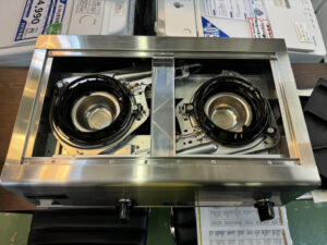 リンナイ｜2021年製｜LPガス用｜業務用ガステーブル｜RSB-206N  