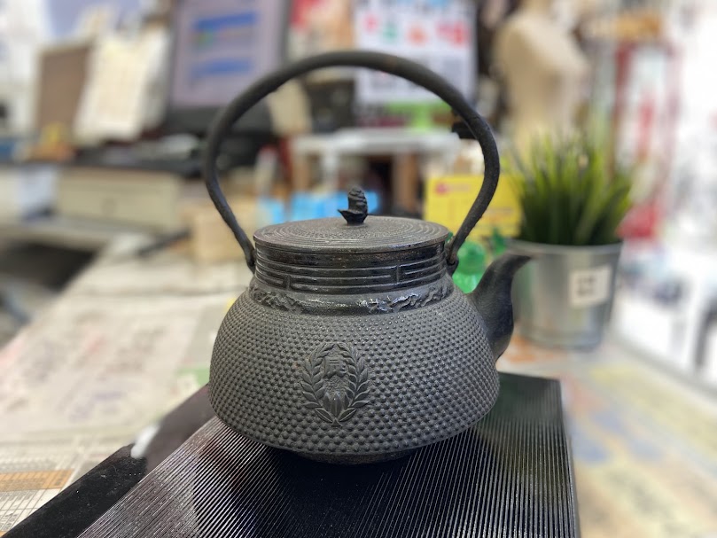 鉄器 老鉄瓶★新品 茶道具対応 鉄やかん 鉄分補給 未塗装鉄器