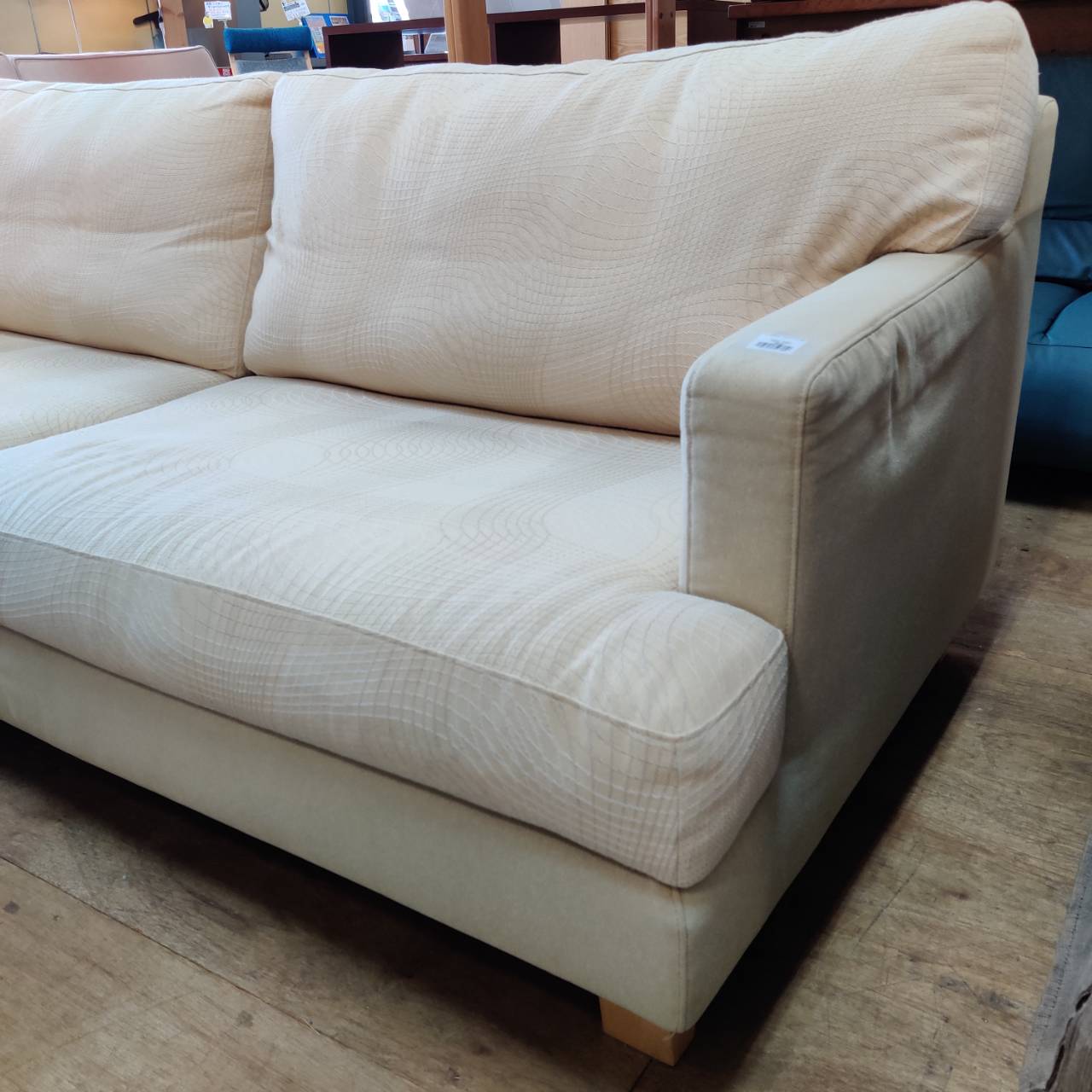 日本フクラ ファブリック ワイド3Pソファ ラコンテ 販売中！ 愛品  