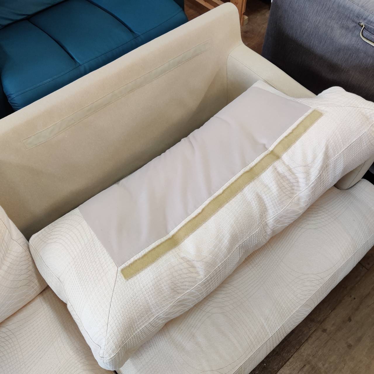 日本フクラ ファブリック ワイド3Pソファ ラコンテ 販売中！ 愛品  