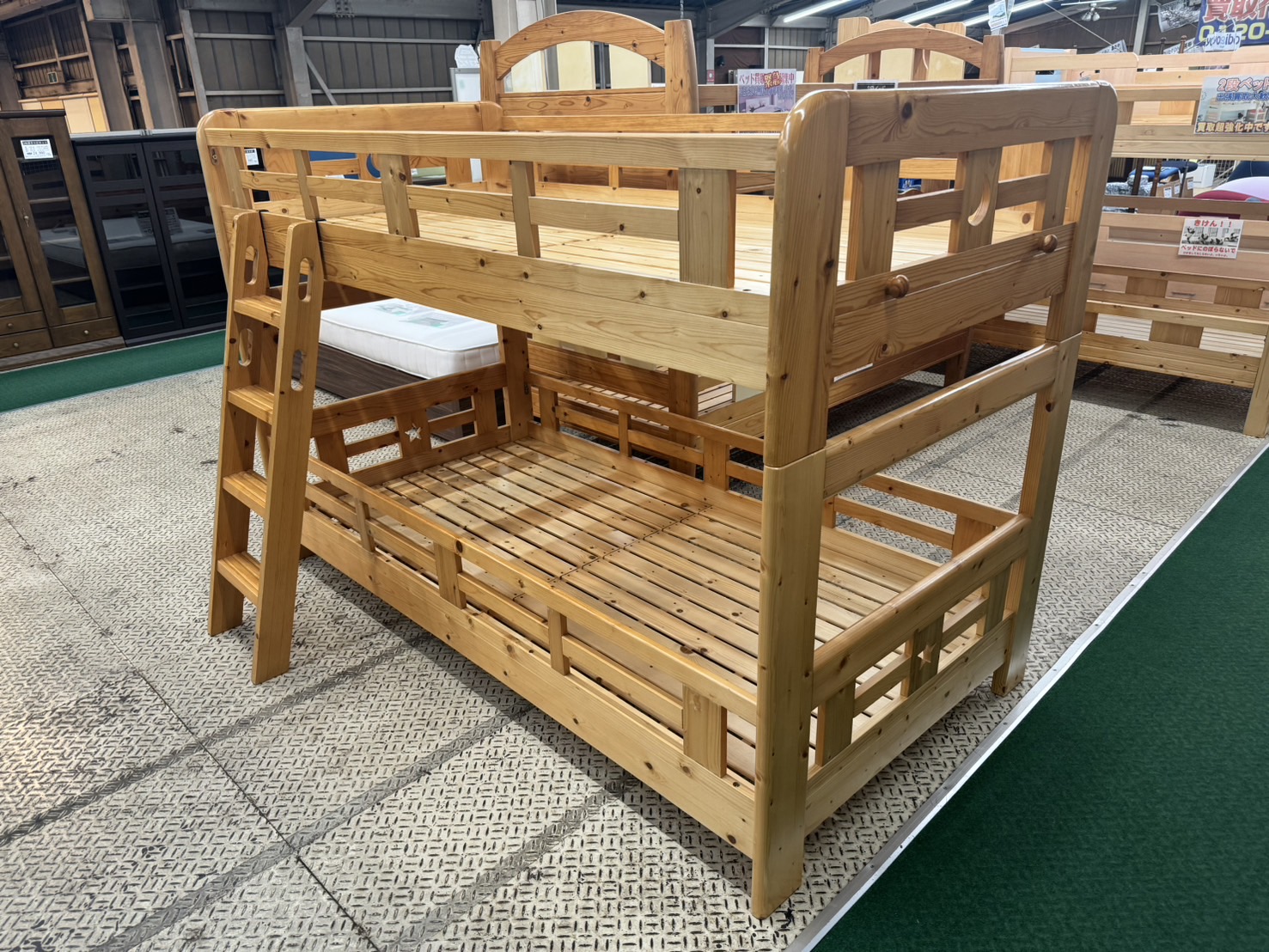 2段ベッド 心強い カスティナスリム 【愛品館八千代店】光製作所 