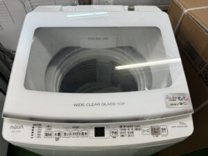 AQUA｜2023年製｜7kg洗濯機｜AQW-V7N買取致しました｜愛品館八千代店  