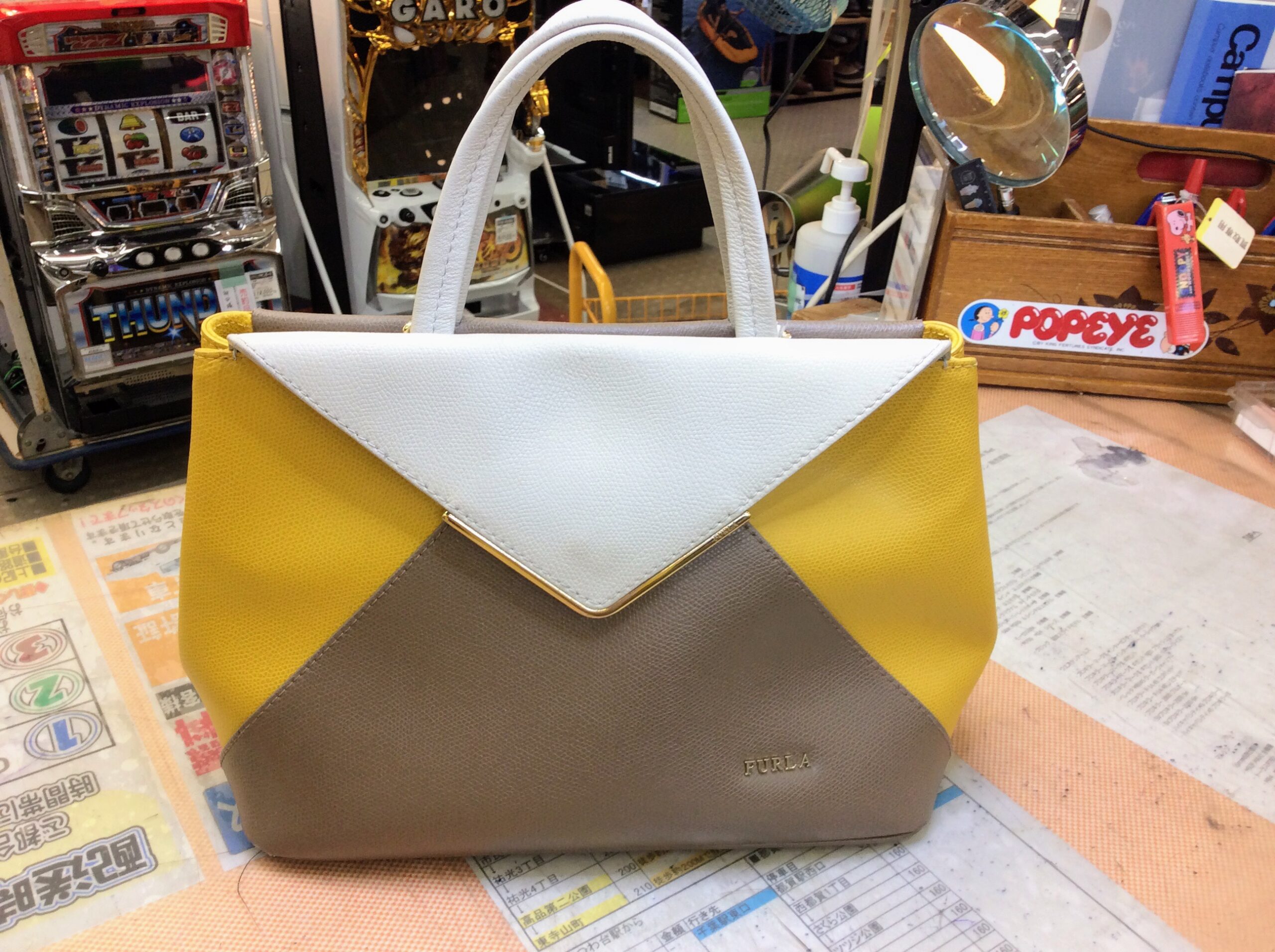 FURLA　ケリスハンドバッグ