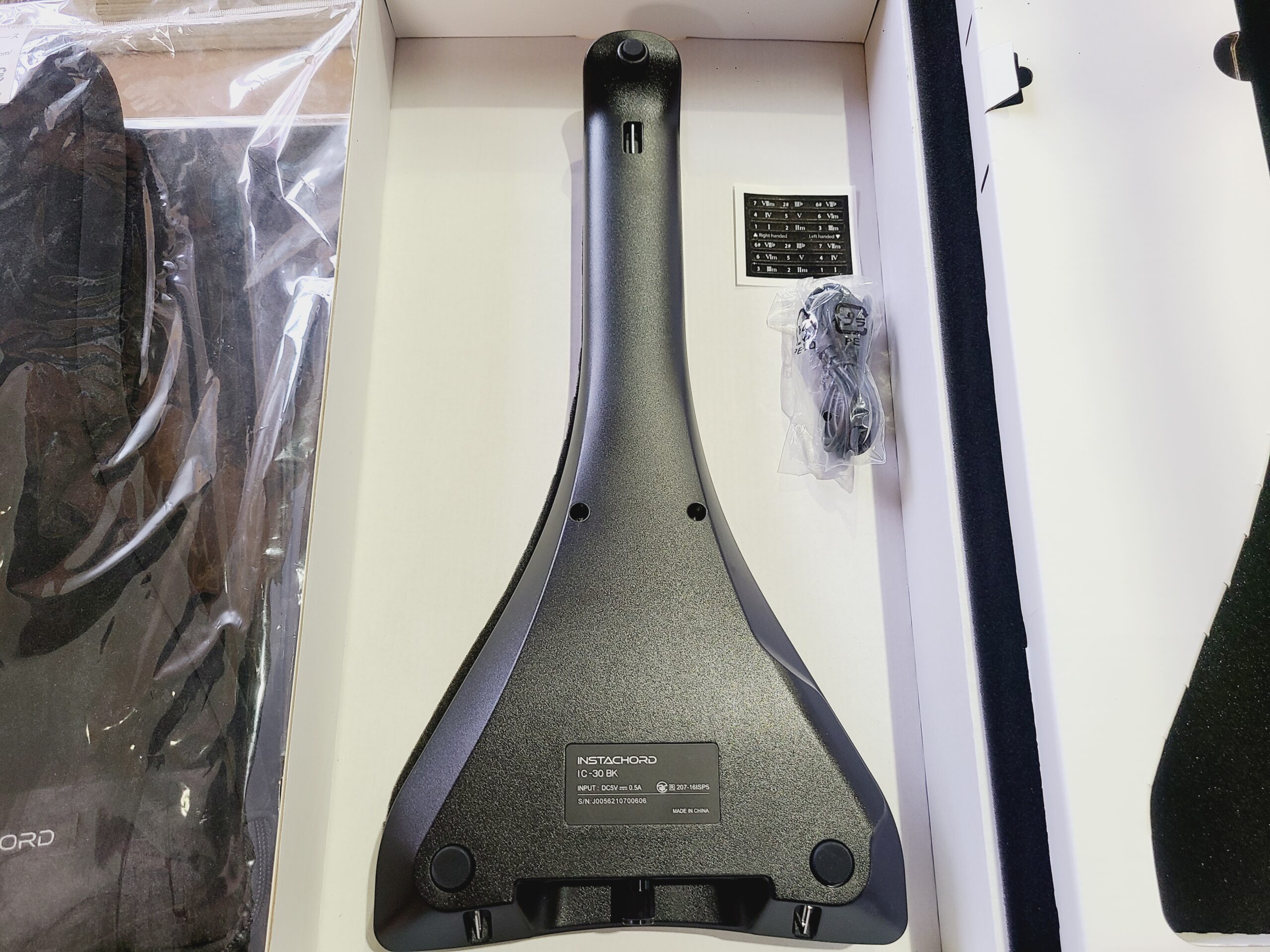 INSTACHORD IC30 IC-30 BK Metallic Gray Electronic Musical