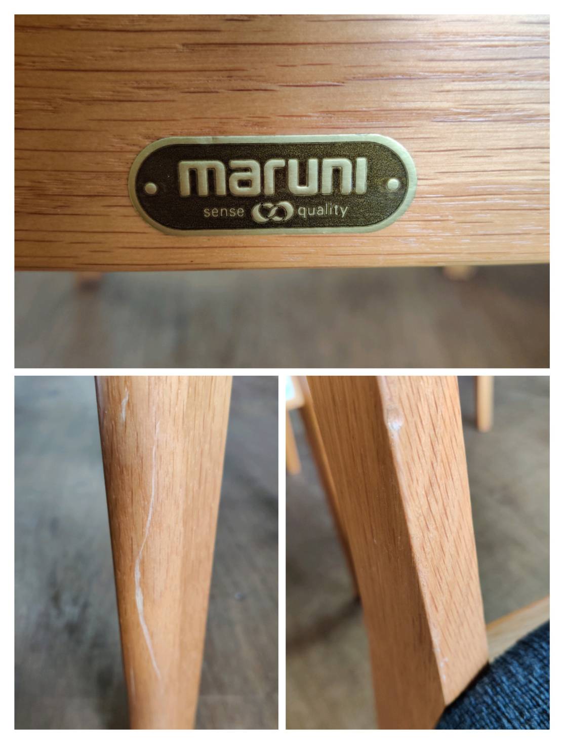 愛品倶楽部柏店】 maruni ダイニングチェア4脚セット