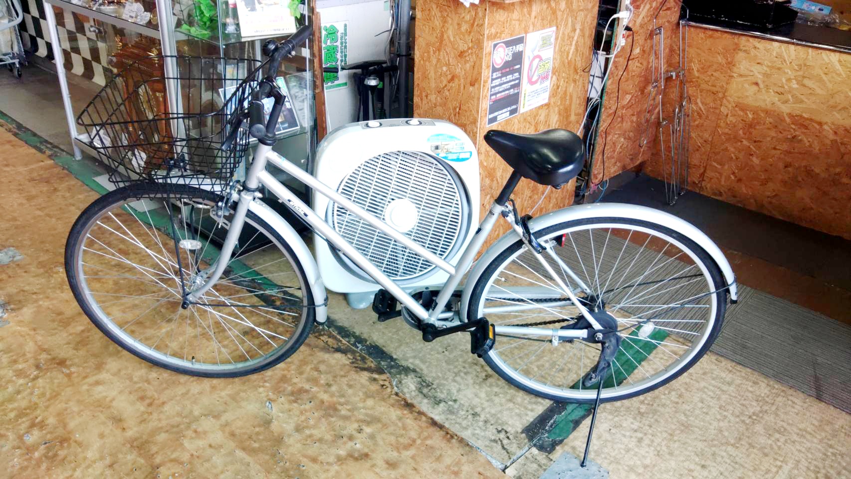 あさひ アフィッシュ27インチ変速なしシティサイクル自転車買取｜愛品 