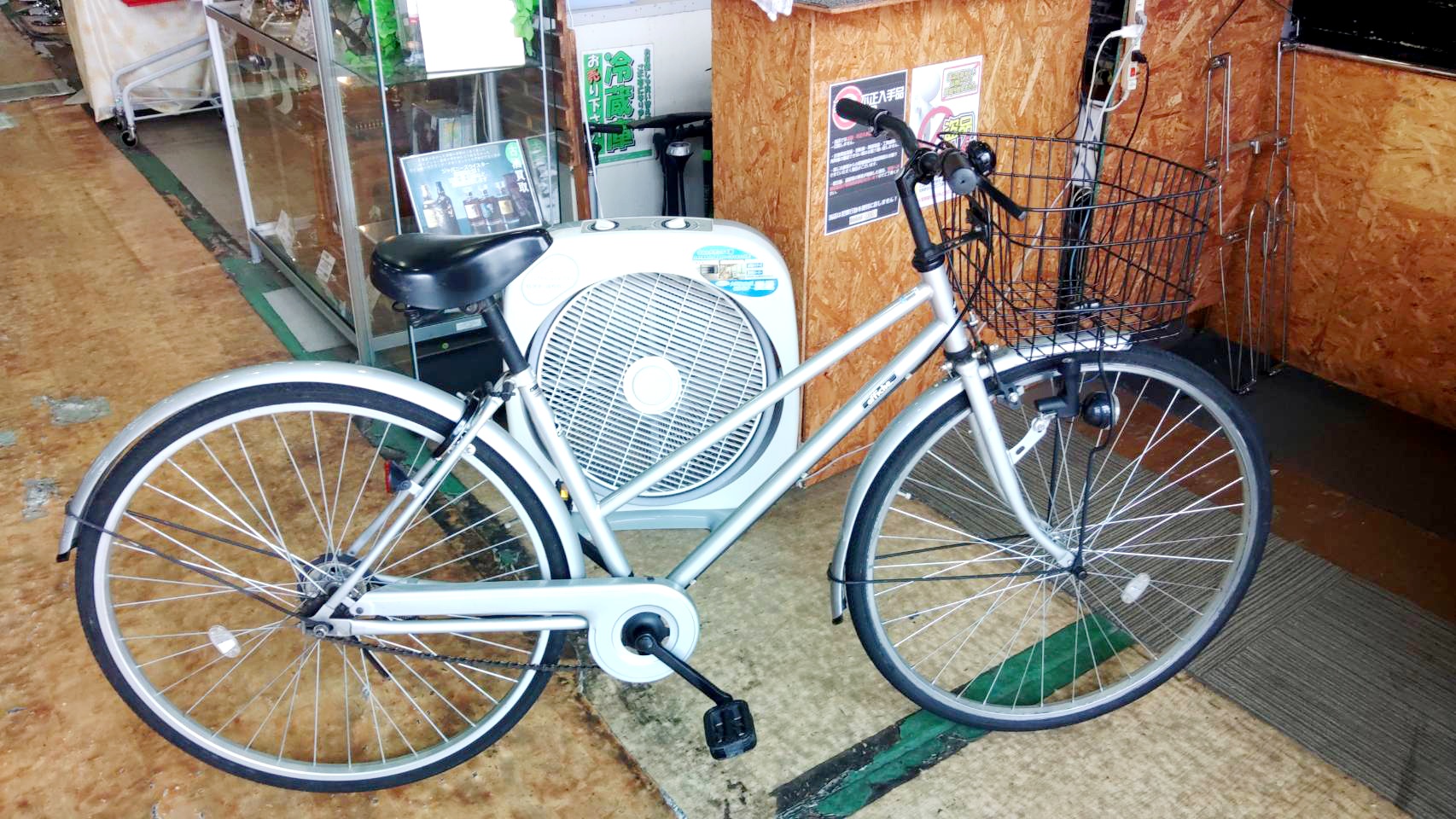 あさひ アフィッシュ27インチ変速なしシティサイクル自転車買取｜愛品 