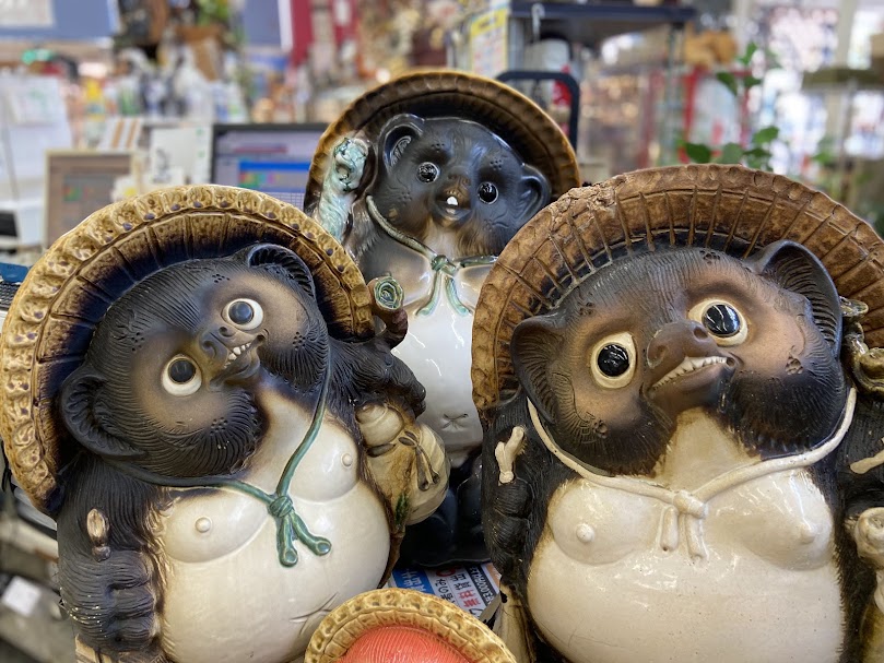 しがらき焼 たぬきの置物 買取致しました｜愛品館千葉店 | リサイクル 