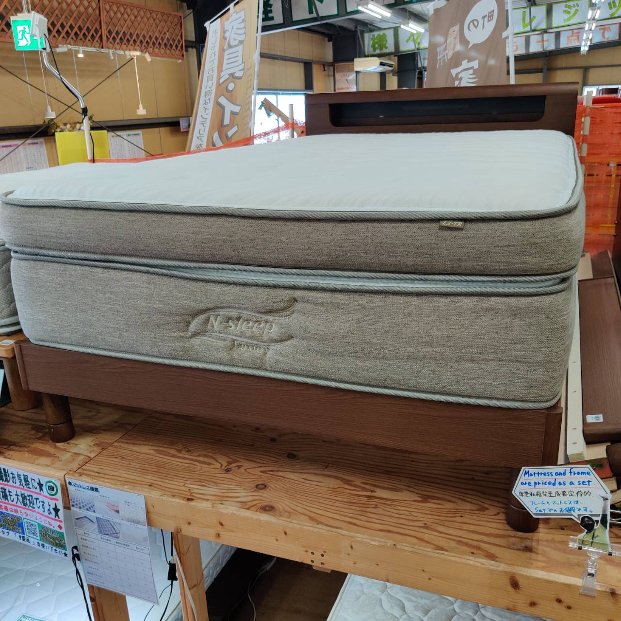 セミダブルベッド ニトリ カルバーS Nスリープ 販売中！ 愛品倶楽部柏 