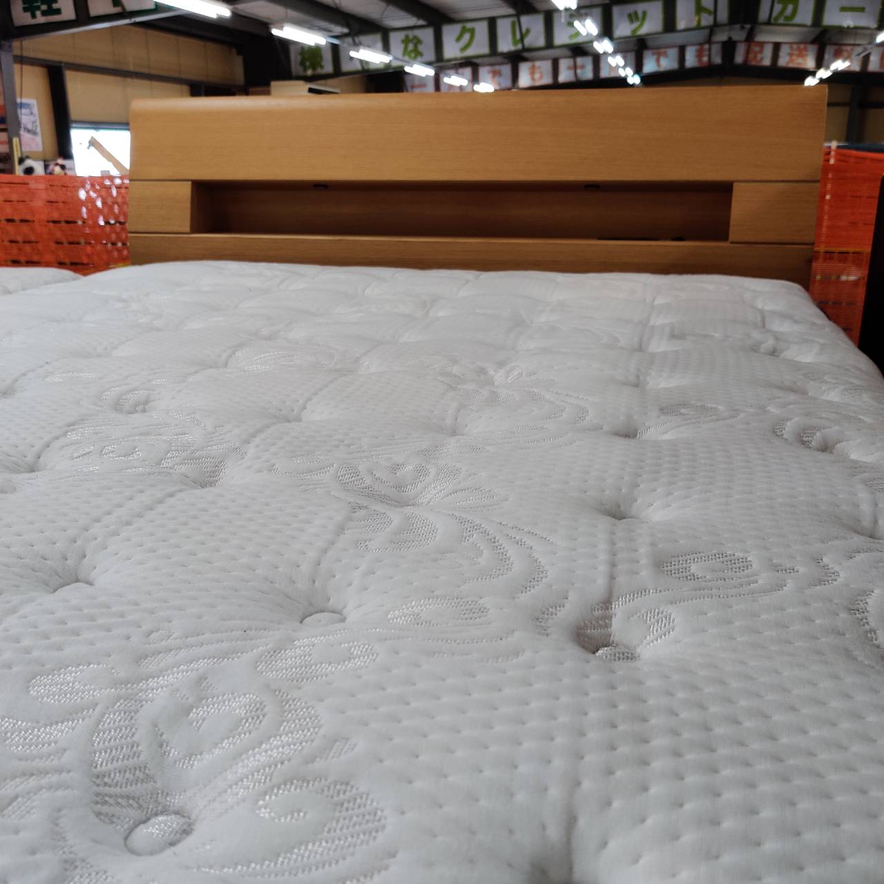 ニトリ 住ま ダブルベッド ④ アルナス Nスリープハード 