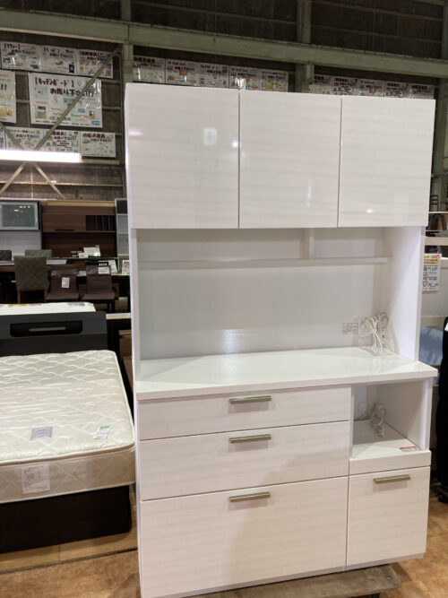 ニトリ｜ソレル120KB｜3枚扉キッチンボード買取入荷致しました  