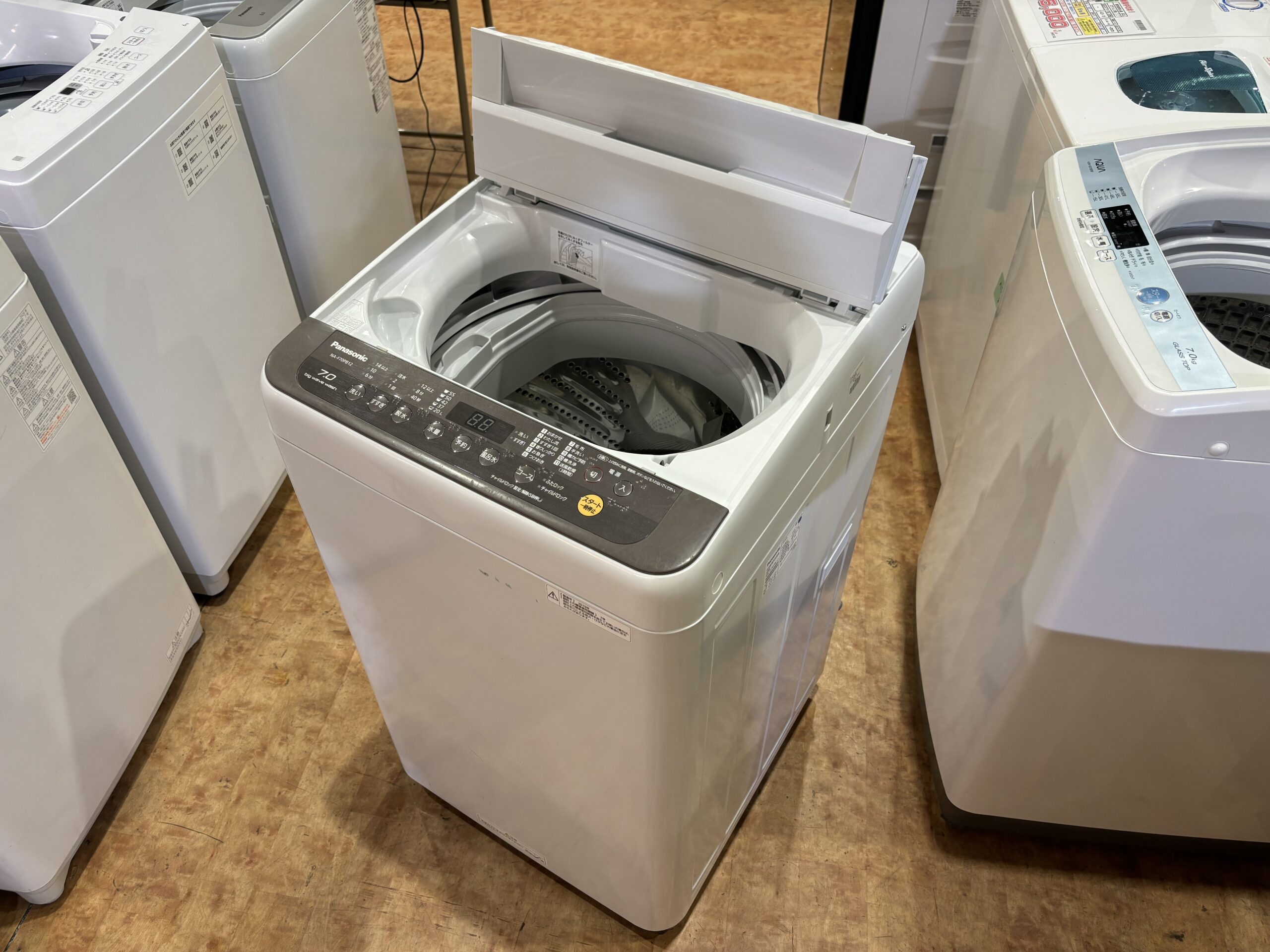 愛品倶楽部柏店】パナソニック 2018年製 7kg 洗濯機 NA-F70PB11