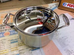 クイジーナート　両手鍋