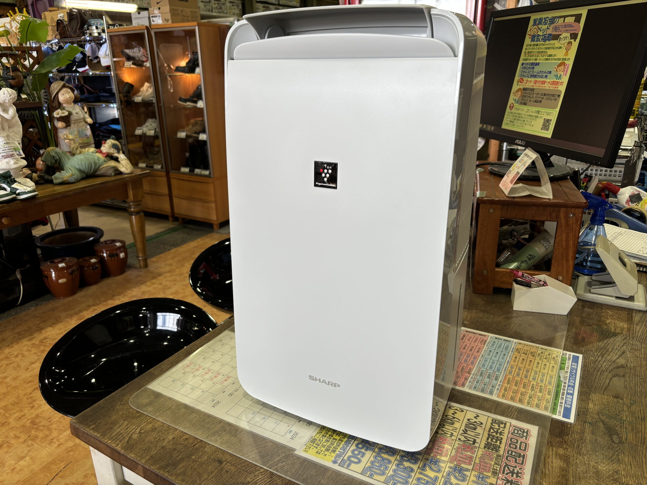 シャープ 除湿機 CV-L120 衣類乾燥除湿機