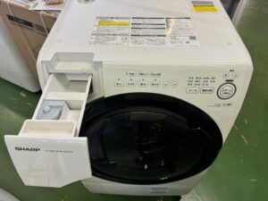 SHARP｜2022年製｜ドラム式洗濯機｜ES-S7G買取致しました。愛品館 