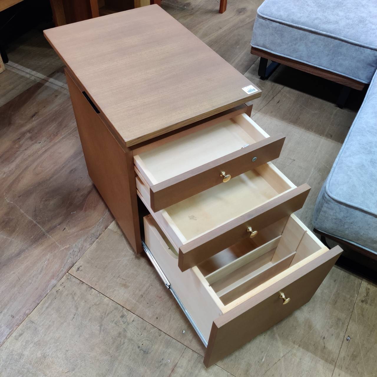 karimoku 引出し付デスク&サイドワゴンSET 販売中！ 愛品倶楽部柏店  