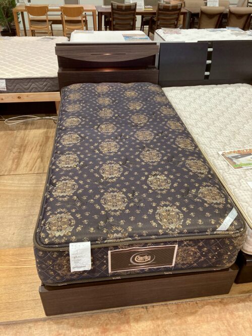 サータ｜ポスチャーセレクト59｜引出し収納付シングルベッド入荷致し 