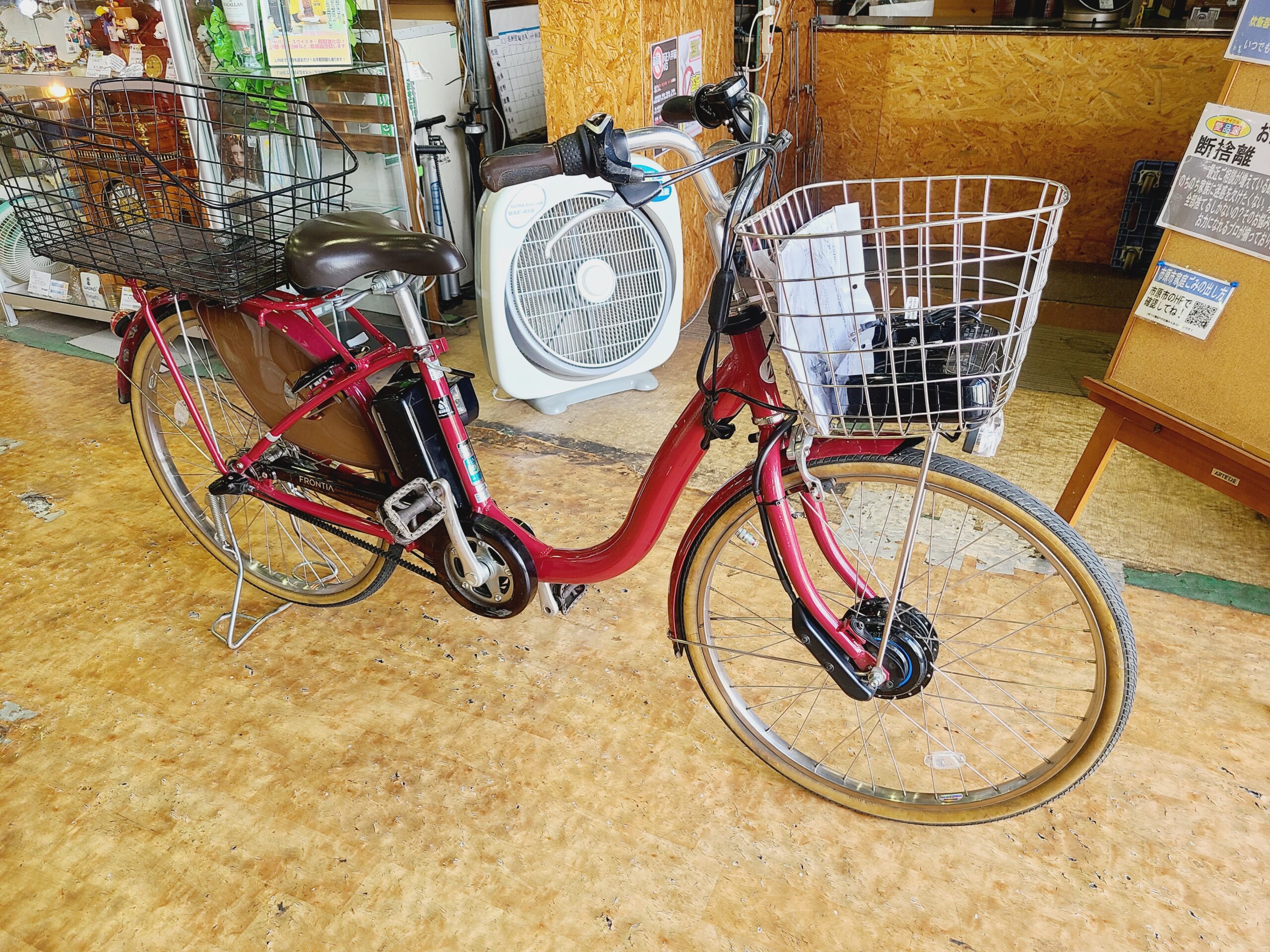 ブリヂストンフロンティアDX3段変速電動自転車買取｜愛品館市原店 
