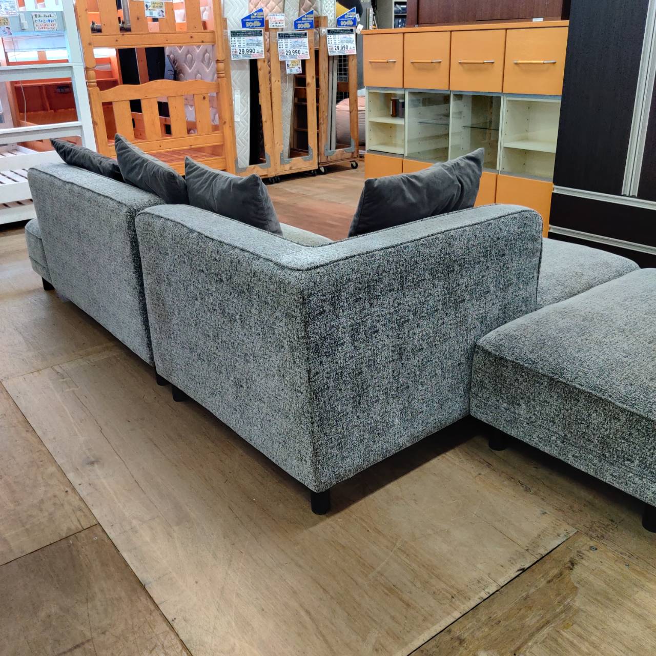 レイコージャパン セパレート右カウチソファ&スツール ABLE 販売中  