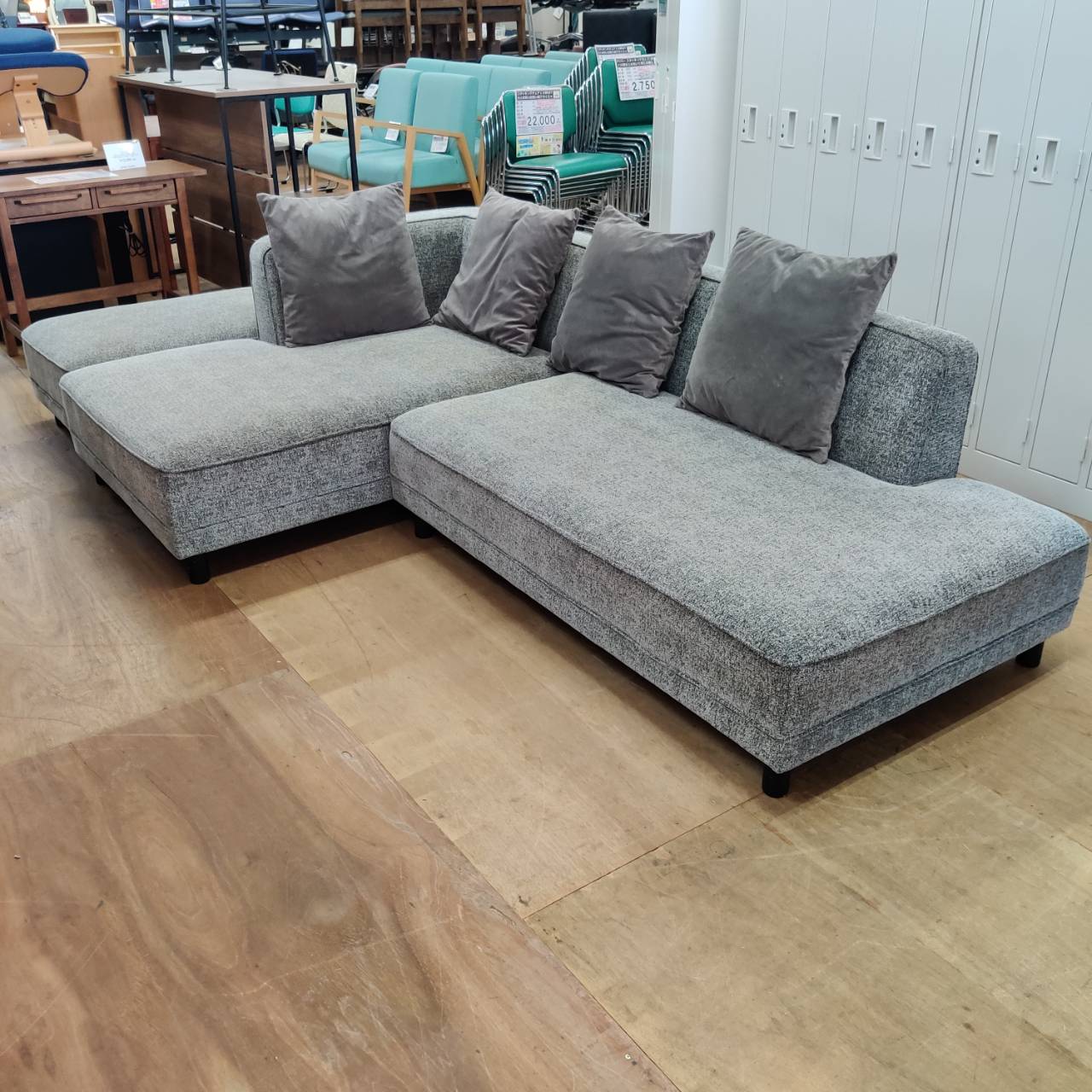 レイコージャパン セパレート右カウチソファ&スツール ABLE 販売中  