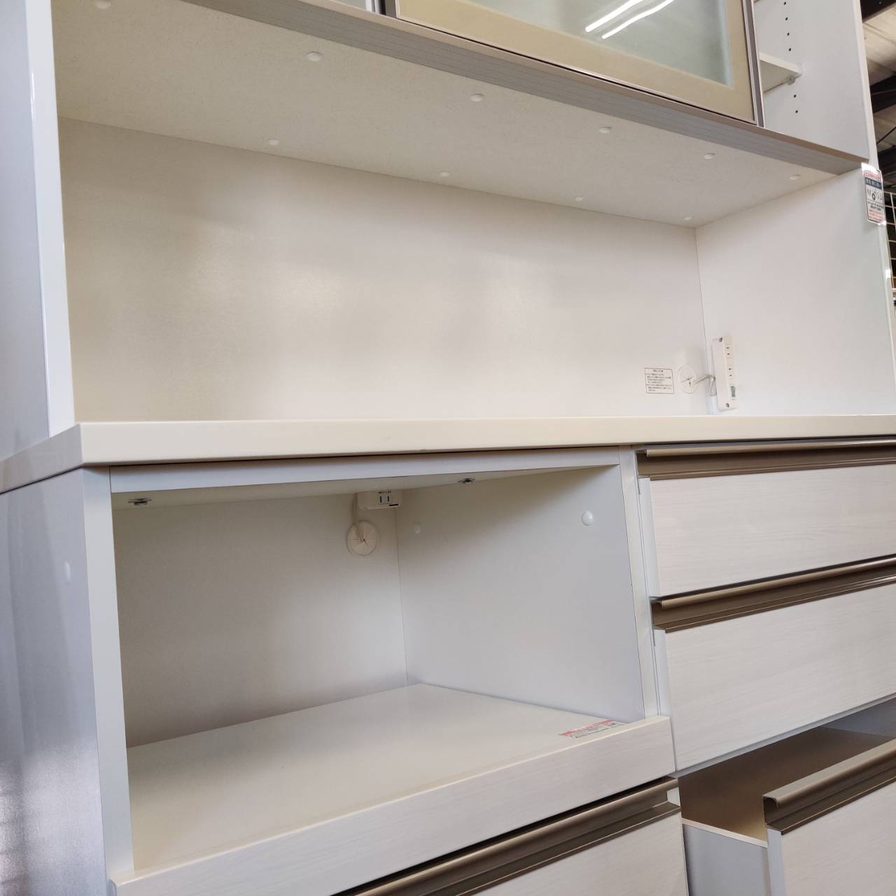 NITORI 組合せ2枚スライド扉キッチンボード リガーレ 販売中！ 愛品  