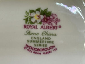Royal Albert｜サマータイムシリーズ｜カップ＆ソーサー5客セット 