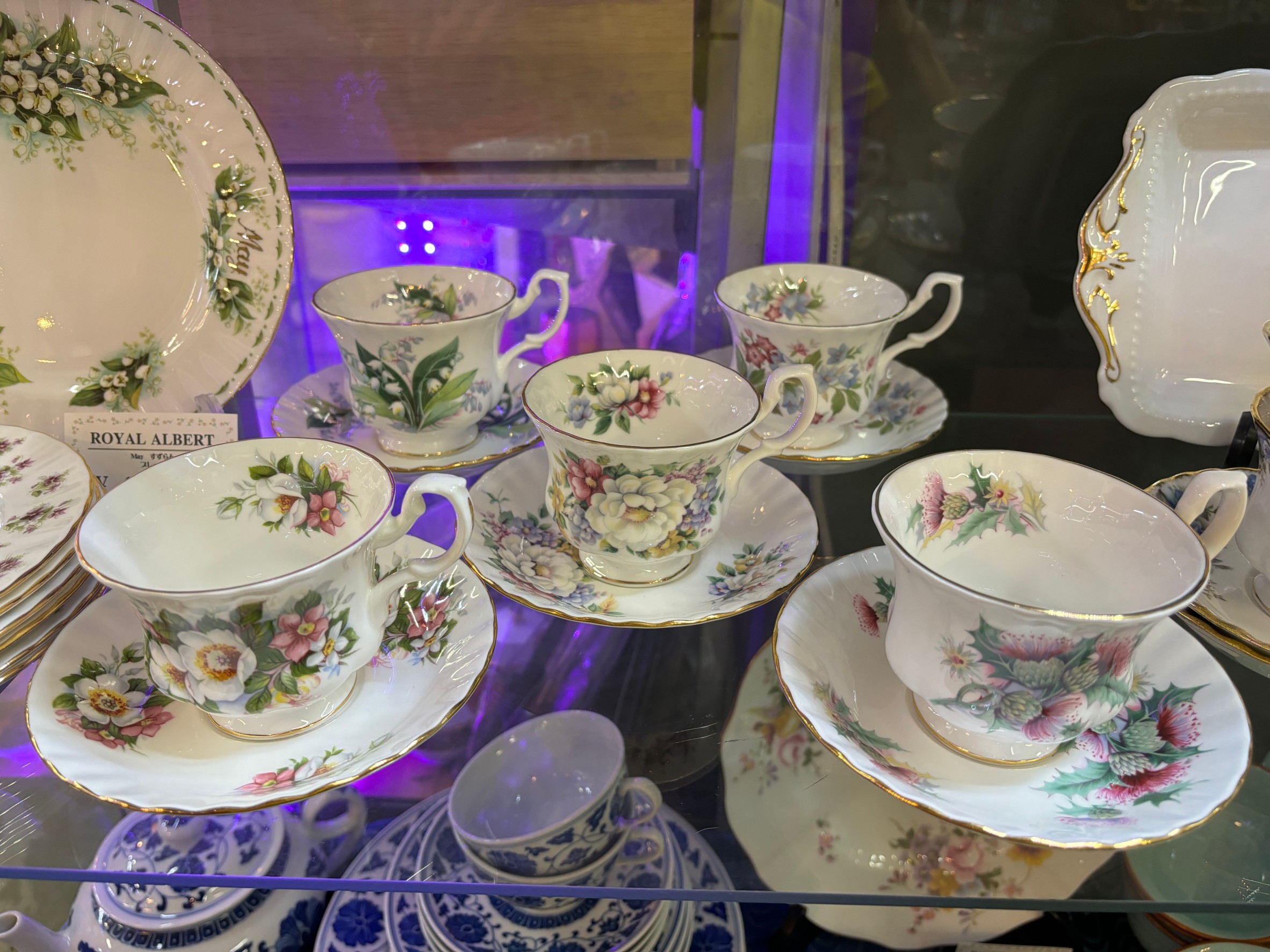 ☆ ROYAL ALBERT ロイヤルアルバート カップ＆ソーサー 6客セット 
