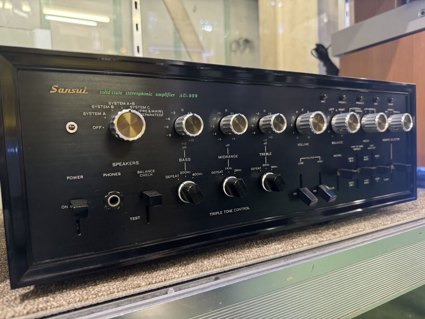 SANSUI サンスイ　AU-999 プリメインアンプ　アンプ整備　メンテナンス品　動作良好