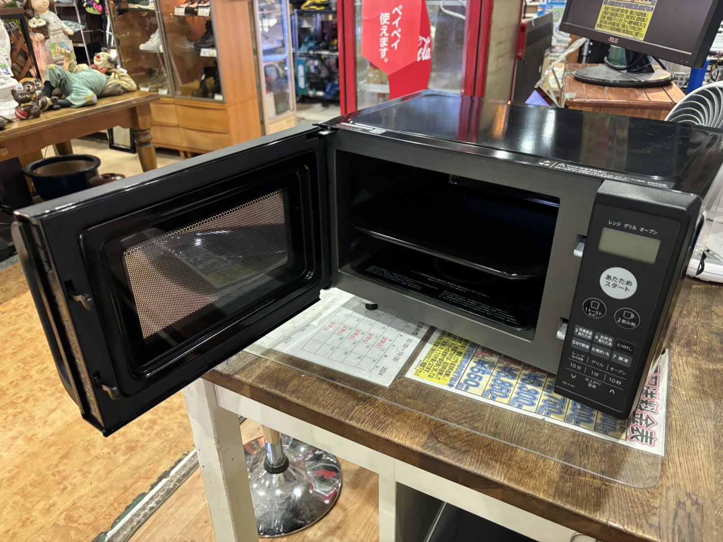 愛品倶楽部柏店】SHARP フラットオーブンレンジ RE-F161(2021年製)