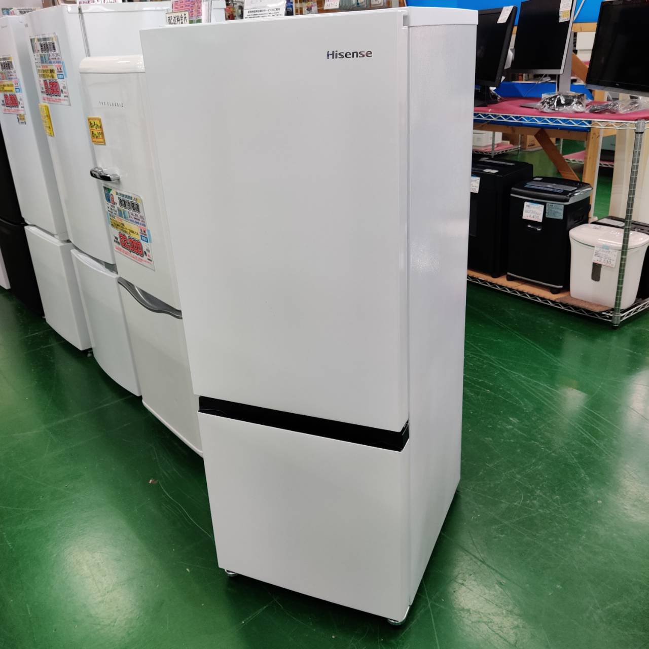 ハイセンス (Hisense) 2023年製 162L 2ドア 冷凍冷蔵庫 HR-D16F 販売中  