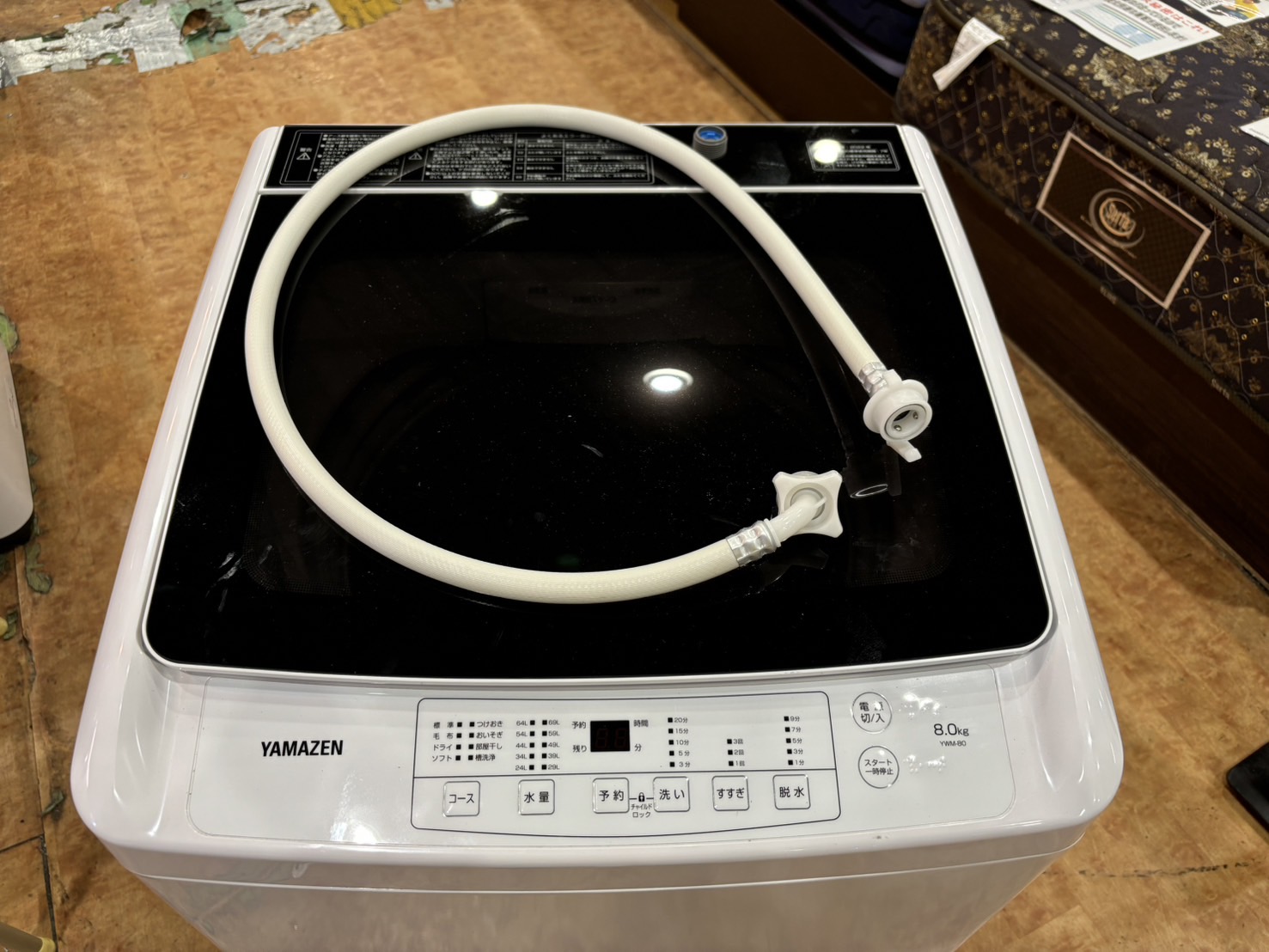 山善｜YWM-80 8.0kg洗濯機 入荷しました。 | リサイクルショップ 中古 