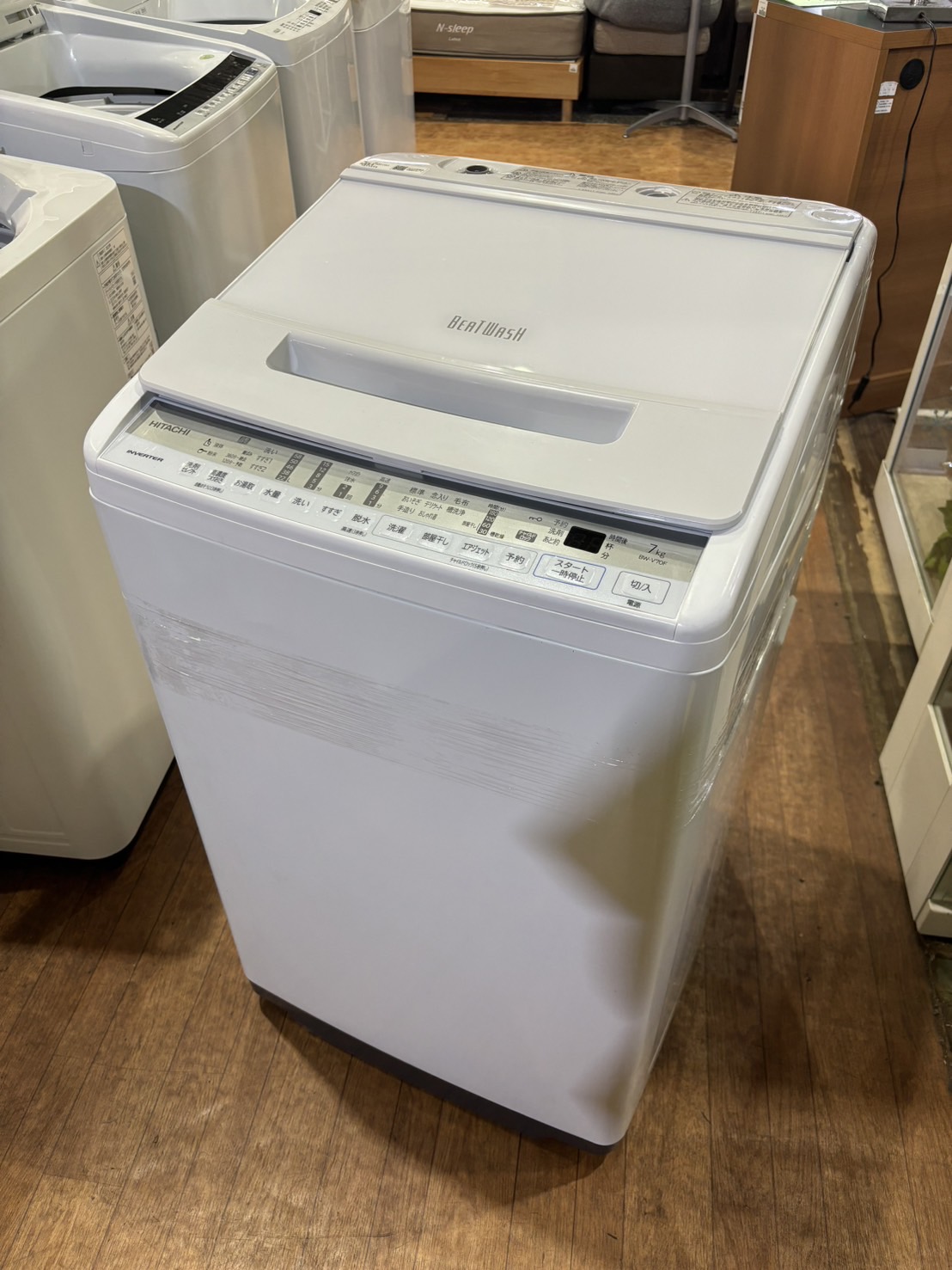 日立｜BW-V70F 7.0kg洗濯機 買取しました。 | リサイクルショップ 中古 