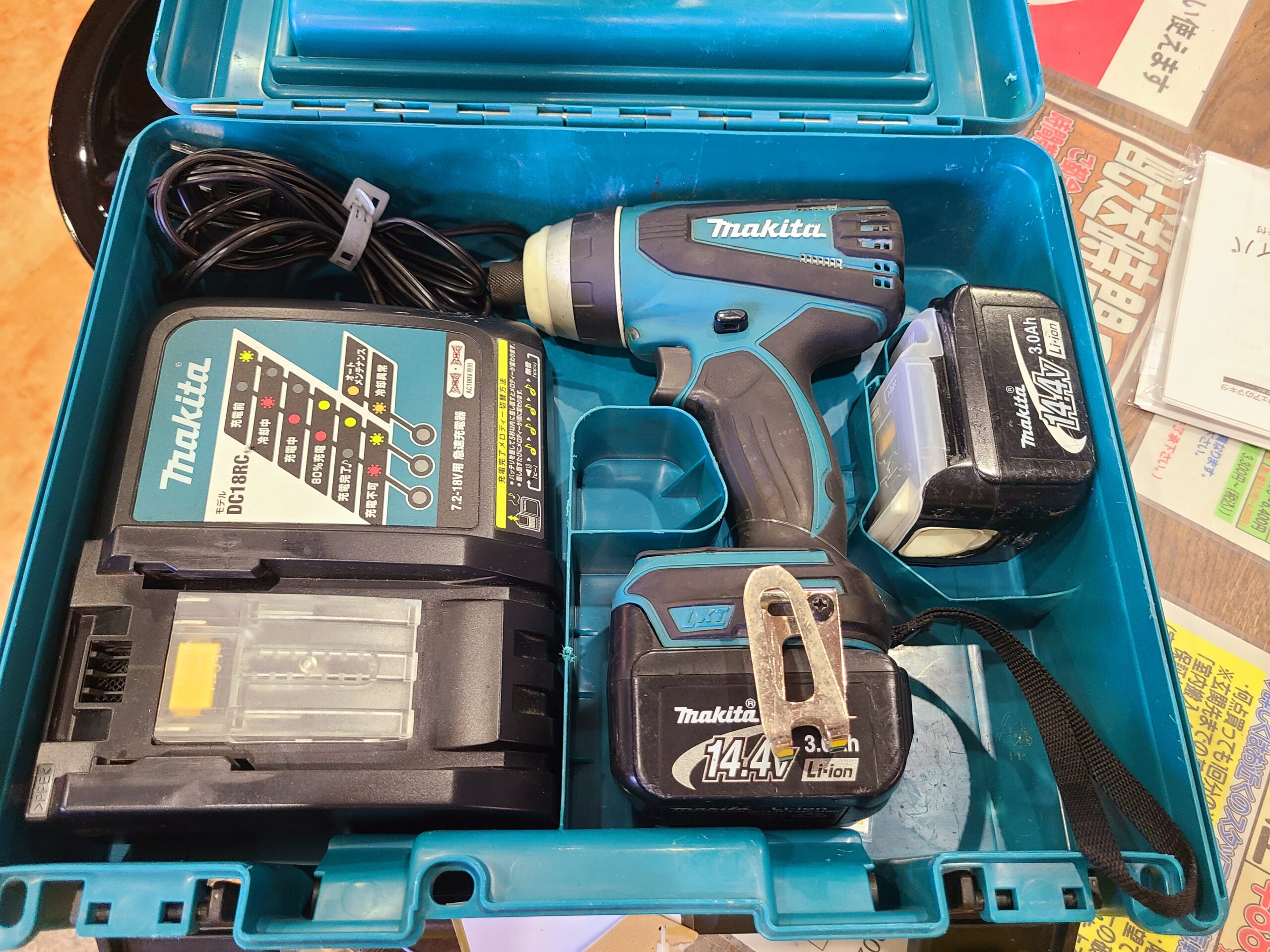マキタ 14.4V充電式4モードインパクトドライバ TP131DRFX買取｜愛品館 