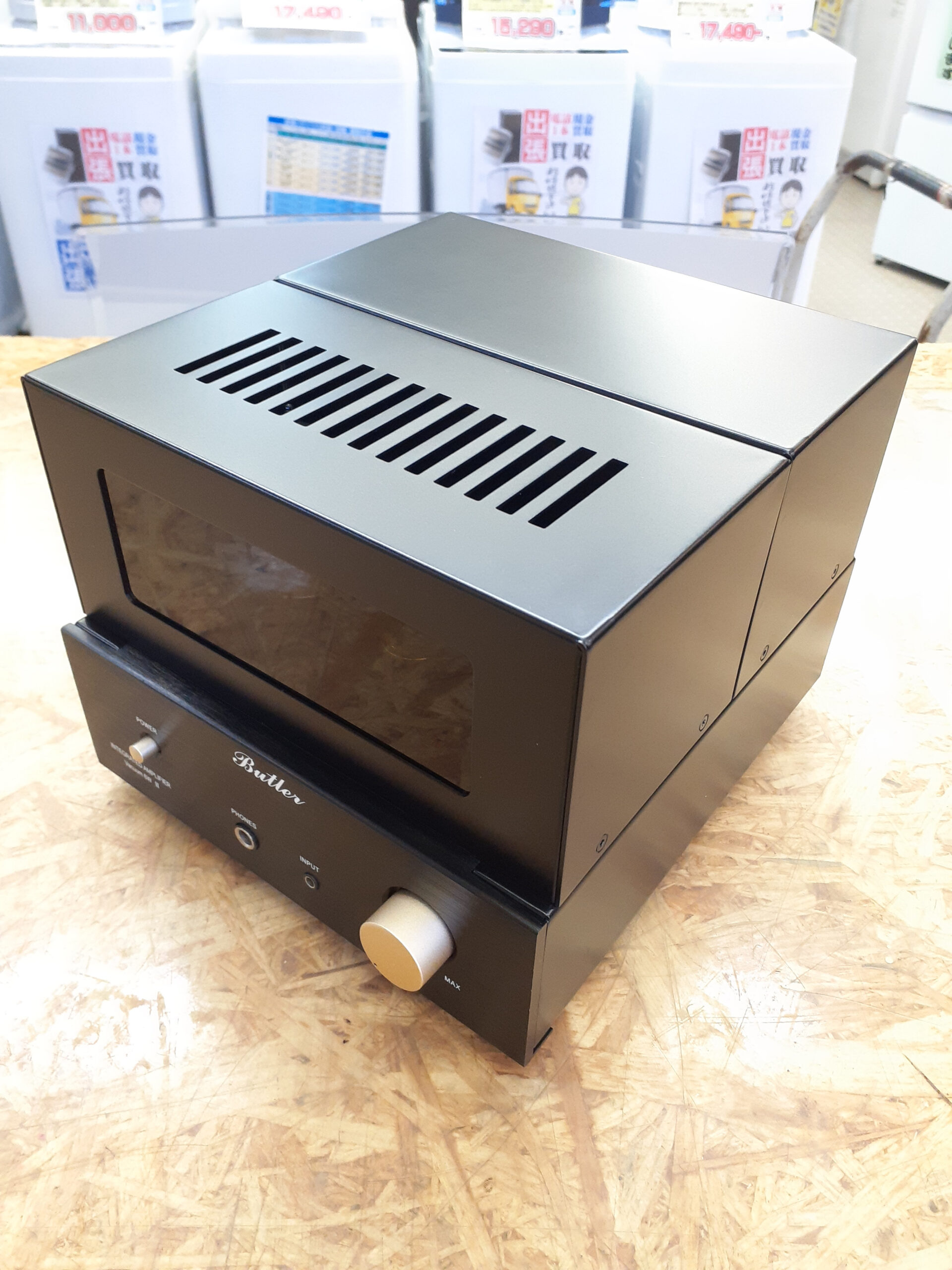 Butler｜vacuum 6w Ⅱ｜真空管式プリメインアンプ 買取致しました｜愛  