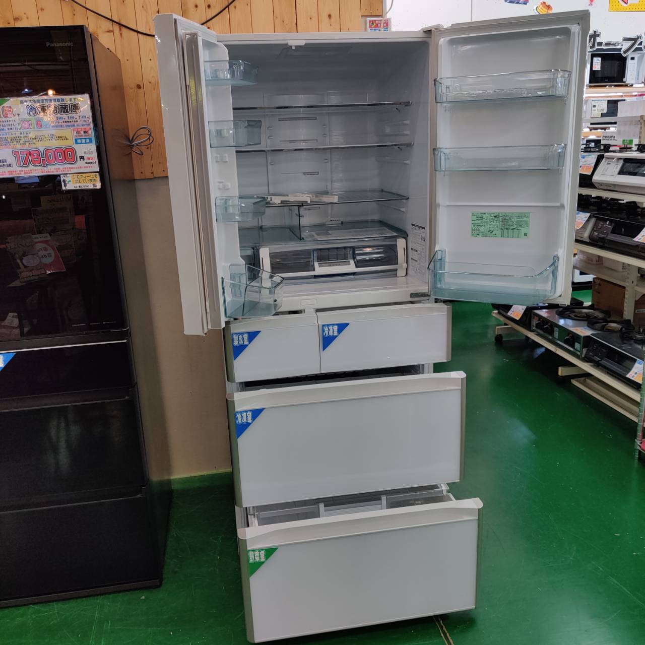 HITACHI (日立) 2018年製 615L 6ドア冷凍冷蔵庫 R-XG6200H (XW)販売中 