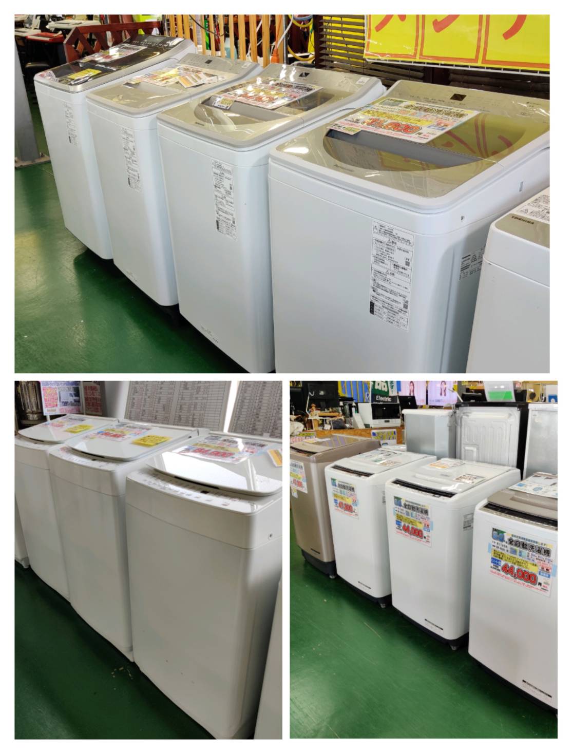 洗濯機の分解クリーニング行っています！①配送設置込み日立8.0K洗濯機 