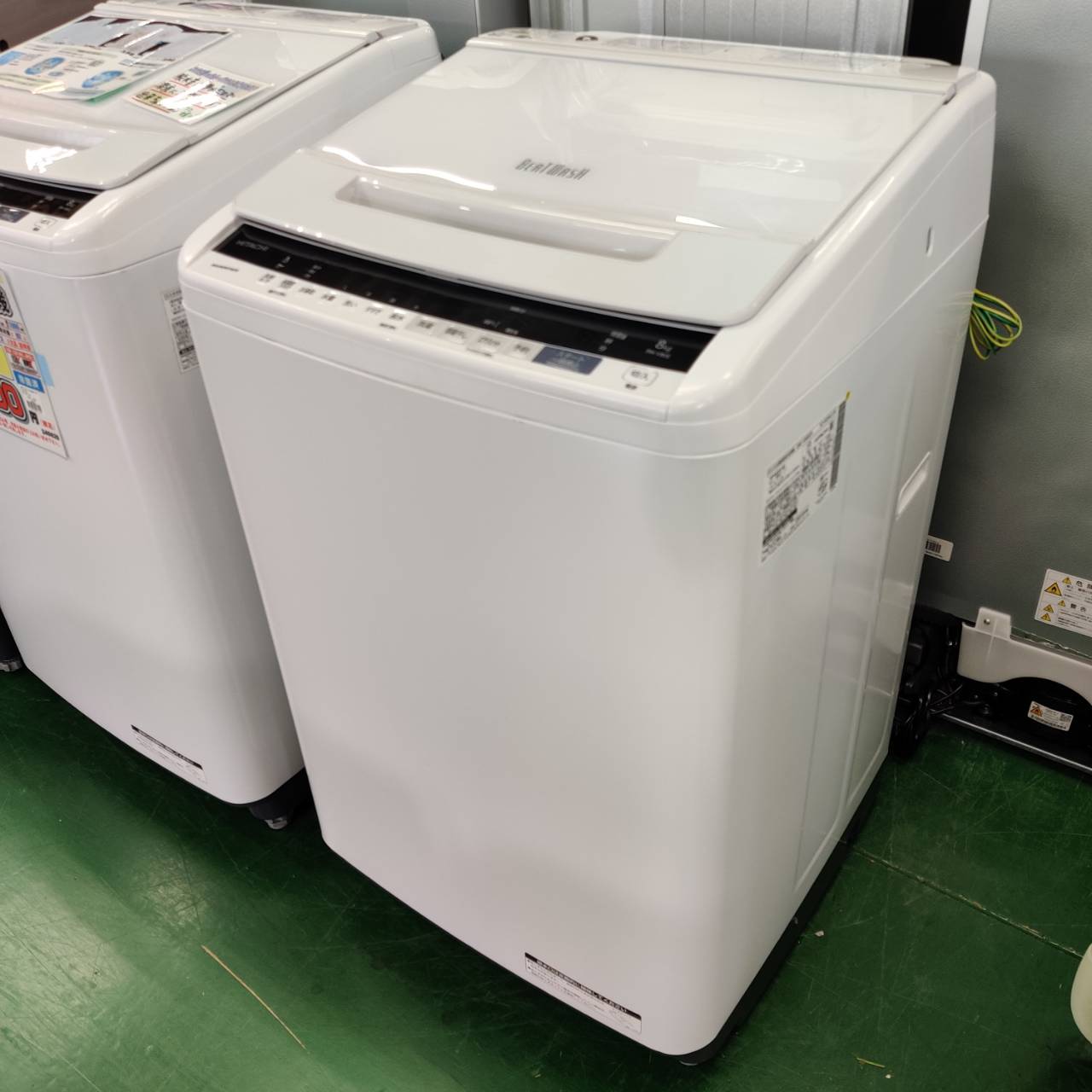 全自動洗濯機 HITACHI BW-V80E 2019年製 | ☆美品☆日立