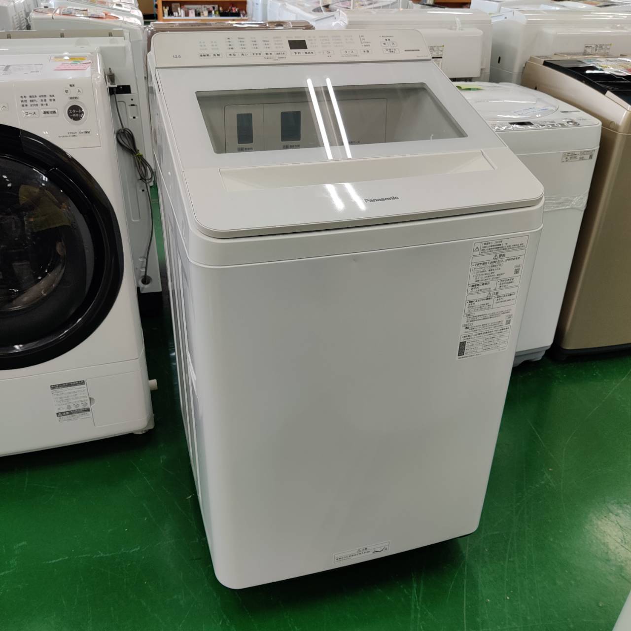 Panasonic 2023年製 12.0kg 全自動洗濯機 NA-FA12V2 販売中！ 愛品  