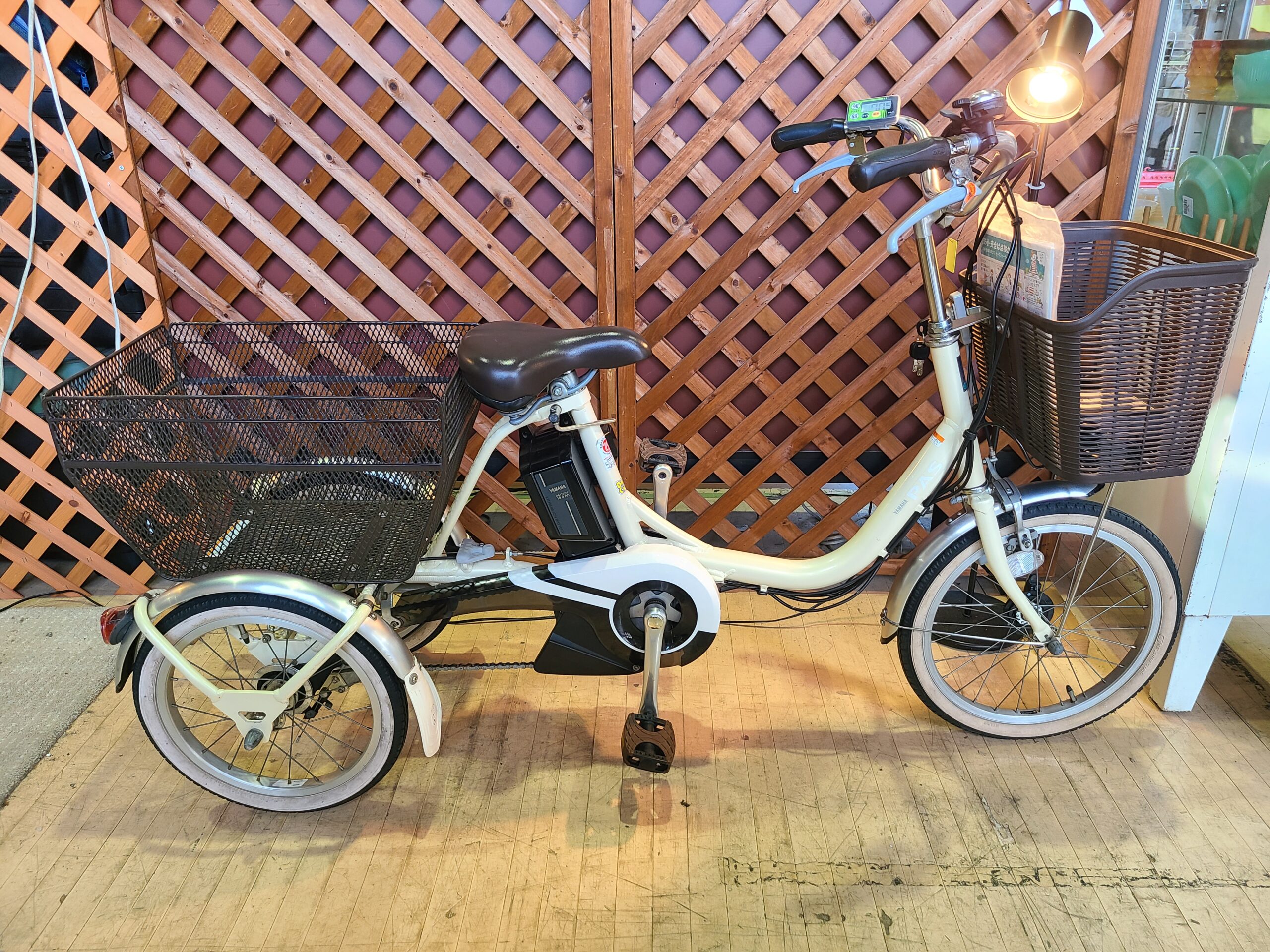 ヤマハ パス 電動アシスト三輪車 価格・仕様：PAS ワゴン - 電動自転車 