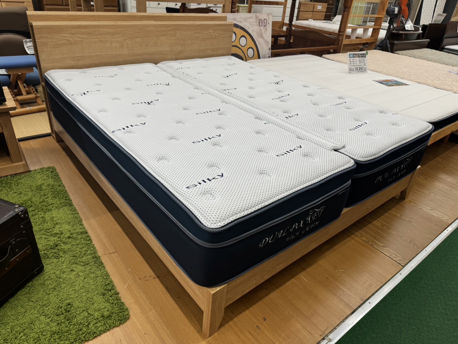 マットレス　セミダブル　ニトリ　デュアルポケット　HG　シルキー マットレス セミダブル ニトリ デュアルポケット HG シルキー