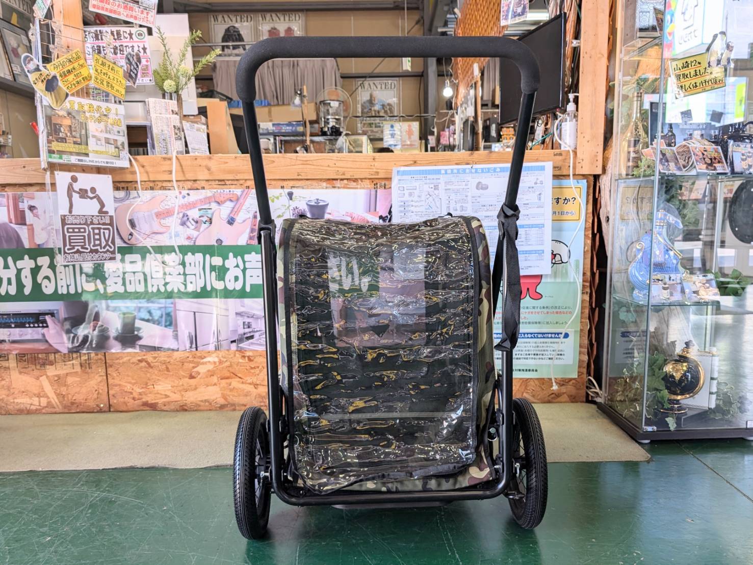 AURBUGGY エアバギー キャリッジ 台車 ルーフ セットを店頭にて販売中 