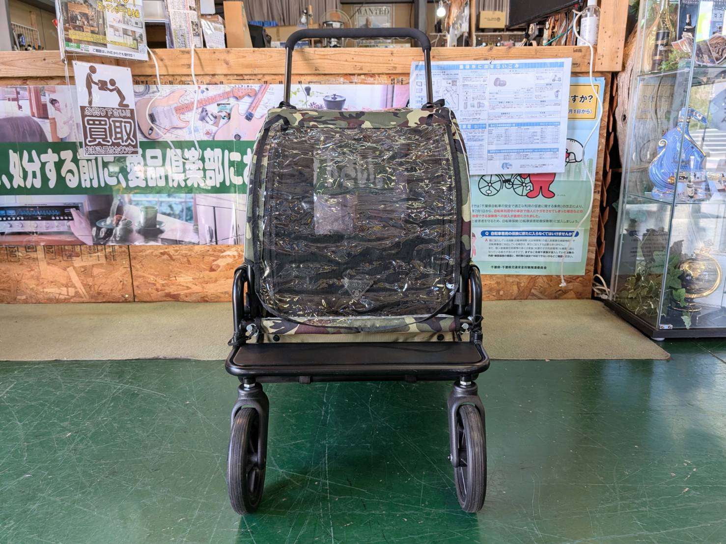 AURBUGGY エアバギー キャリッジ 台車 ルーフ セットを店頭にて販売中 